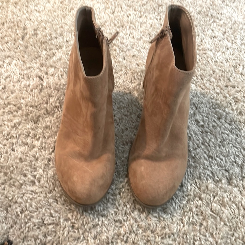 Brown booties